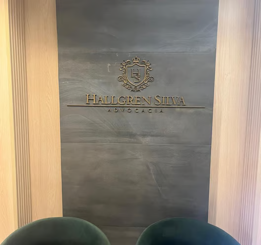 Recepção do escritório Hallgren Silva Advocacia